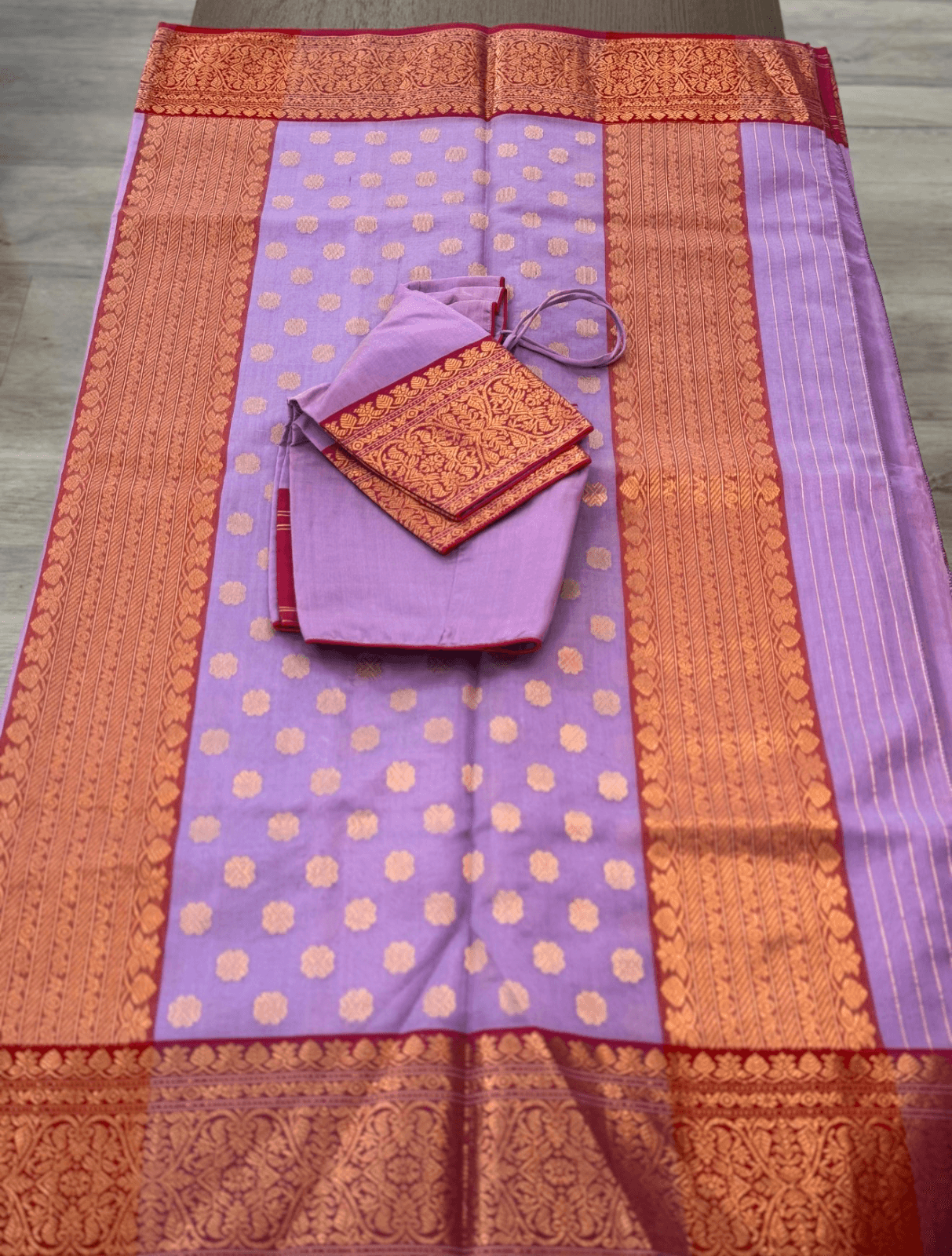 Pure Katan Silk Chanderi Saree